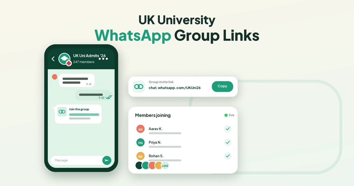 UK University WhatsApp Group Links 2026- Join & Connect
